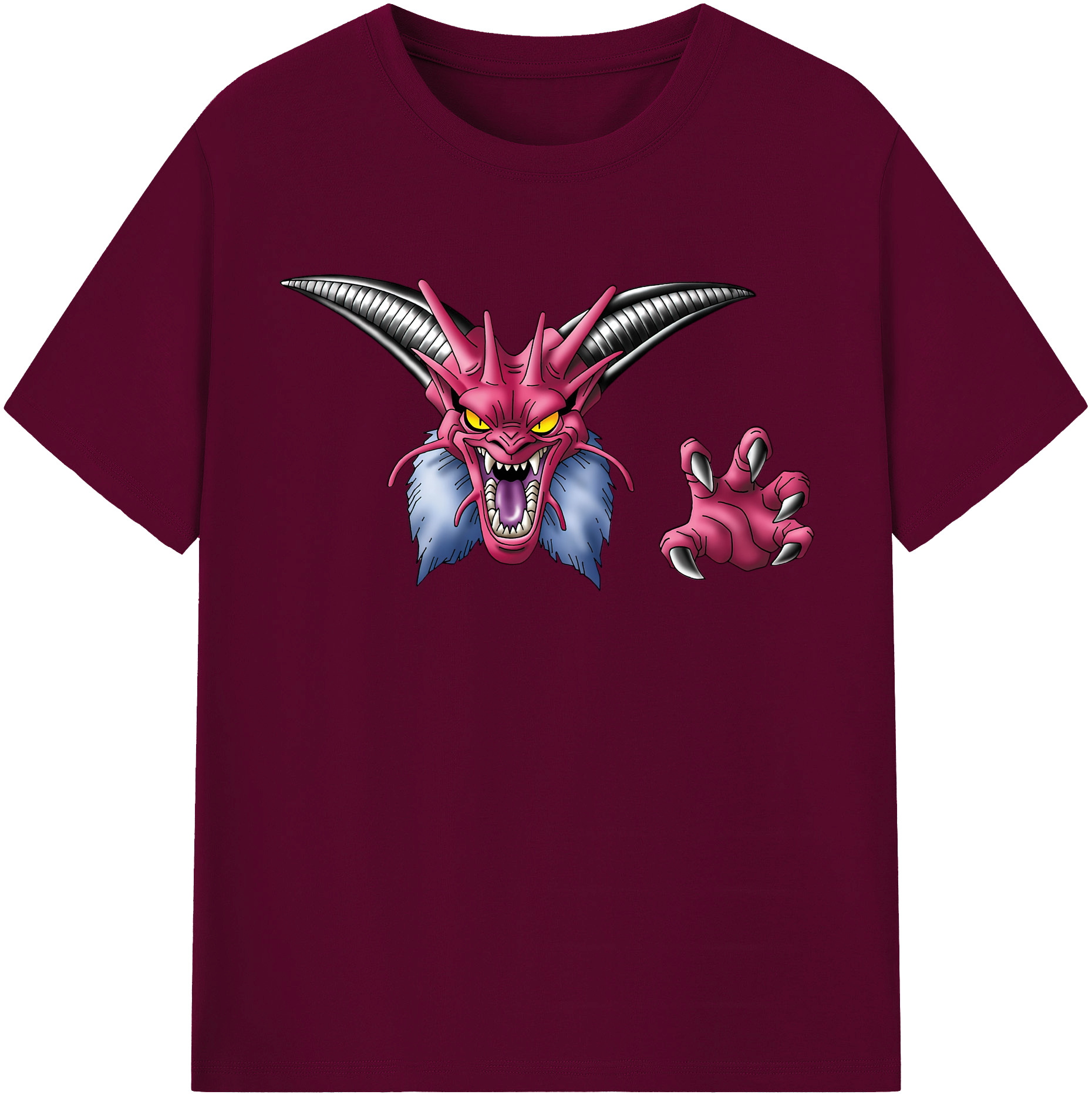 （画像用） ドラゴンクエスト Doragon Kuesuto Dragon Quest レディースカジュアルプリントTシャツ（綿100％）